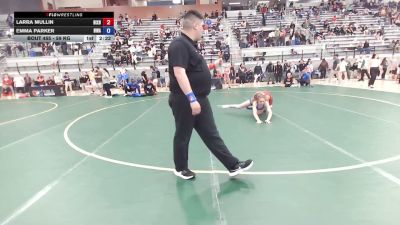 59 kg Cons. Rd Of 32 - Larra Mullin, Bixby vs Emma Parker, NWK Wrestling Academy