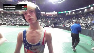 102 lbs Champ. Round 1 - Jacob Eichhorn, MEW3 vs Daniel Rodgers, AWC1