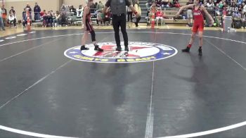 90 lbs Quarterfinal - Rocco Iverson, Blaine Wrestling Association vs Leo Russell, Monticello Warriors