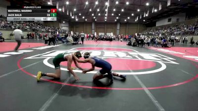 113E Semifinal - Jack Bals, Ft. Zumwalt North vs Maxwell Marino, College Park