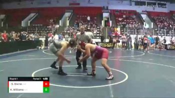220 lbs Round 1 - Sean Divine, Laingsburg Wolfpack vs Kaleb Williams, Impact Wrestling Club