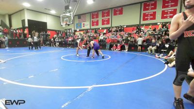 132 lbs Consi Of 16 #2 - Malik Patterson, Bristow vs Hunter Myers, Bartlesville