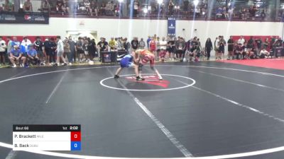 72 kg Rr Rnd 2 - Patrick Brackett, Mile High Wrestling Club vs Brett Back, Dubuque RTC