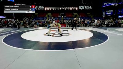 113 lbs Cons. Sub-rd Of 16 - Lincoln Swick, WI vs Chase Phillips, NY