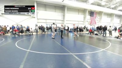 190 lbs Champ. Round 2 - Chris Workman, Skyridge vs Tucker Mannel, Fruita Monument