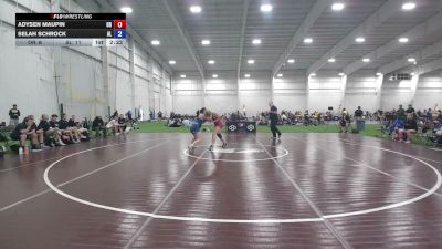 145 lbs Adysen Maupin, Oregon vs Selah Schrock, Alabama
