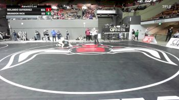 132 lbs Consi Of 16 #1 - Christian Salazar, Foothill vs Jose Garcia Hidalgo, Mendota