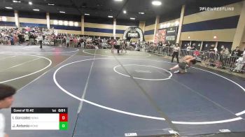 144 lbs Consi Of 16 #2 - Isaiah Gonzalez, Bonanza HS vs Joseph Antonio, Monster Garage