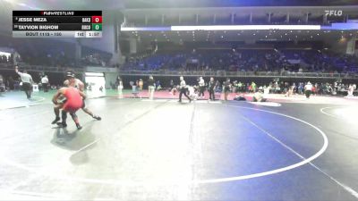 150 lbs Champ. Round 1 - Jesse Meza, Oakdale vs Tayvion Bighom, Buhach Colony