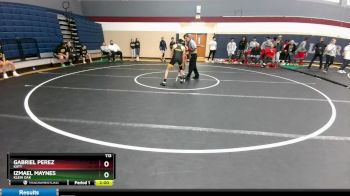 113 lbs Quarterfinal - Gabriel Perez, Katy vs Izmael Maynes, Klein Oak