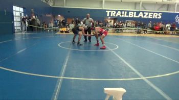 157 lbs Round 2 - Isaac Sinks, Manhattan vs Ryan Gonzales, Dodge City