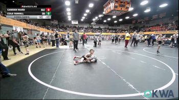 49 lbs Consolation - Camden Ward, Weatherford Youth Wrestling vs Cole Terrell, Shelton Wrestling Academy