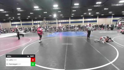 82 lbs Consi Of 4 - Oliver Leitz, Dominate WC vs Declan Hannegan, Grit Wrestling