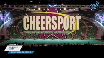 All 4 Cheer - Heat [2025 L2 Junior - D2 - Medium - B Day 3] 2025 CHEERSPORT National All Star Cheerleading Championship