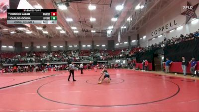 126 lbs Cons. Round 1 - Connor Allen, Lewisville Marcus vs Carlos Ochoa, Coronado