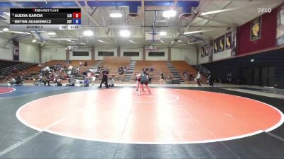 180 lbs Round 3 - Brynn Adasiewicz, Skyline vs Alexia Garcia, San Joaquin Delta