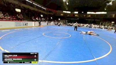 150 lbs Champ. Round 1 - William Louk, Casteel vs Hendrix Siqueiros, Yuma Catholic