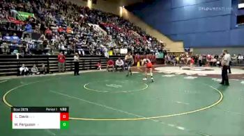 2 lbs Quarterfinal - Landon Davis, Central vs Wesley Ferguson, James River