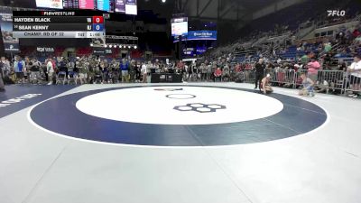 113 lbs Champ. Rd Of 32 - Hayden Black, VA vs Sean Kenny, NJ