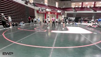 125 lbs 3rd Place - Addysen Compton, Hinton Girls High School vs Trinity McCloud, Bartlesville High School Girls