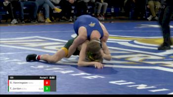 125 lbs Tanner Jordan, South Dakota State vs Ryan Henningson, North Dakota State