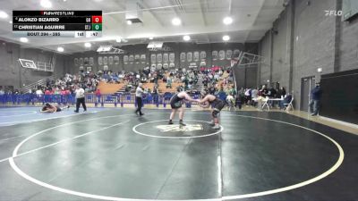 285 lbs Cons. Round 2 - Alonzo Bizarro, Granite Hills vs Christian Aguirre, St. Joseph