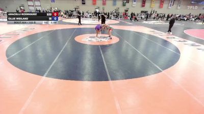 103 B Cons. Semi - Ollie Weiland, Unattached vs Aracelli Rodriguez, New Jersey City University