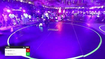 40 lbs Quarterfinal - Nalu Sylva, Black Hills Wr Ac vs Christopher Moreno, Oceanside WC