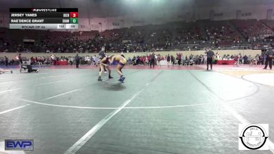 118 lbs Consi Of 32 #2 - Maddison Turman, Vian vs Haylie Miller, Harrah