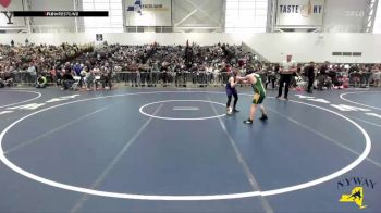 112 lbs Champ. Round 1 - Gannon Burdick, Adirondack Youth Wrestling Club vs Dominic Pangrazio, Revolution Elite Wrestling