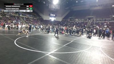 49 lbs Cons. Semis - Mateo Mercado, Duran Wrestling Club vs Rogan Rodriguez, Duran Wrestling Club