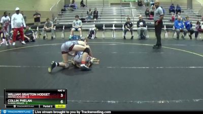 130 lbs Round 1 (6 Team) - Anthony Lombardo, Illinois Menace vs Braeden Lintner, Indiana Outlaws