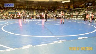 70 lbs Consi Of 8 #2 - Snyder Kurtz, SlyFox Wrestling Academy vs Luke Baublitz, Mayfield Mat Academy