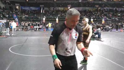 106 lbs Round Of 16 - Christopher Wolf, Centurion vs Reed Milstead, Orchard South WC