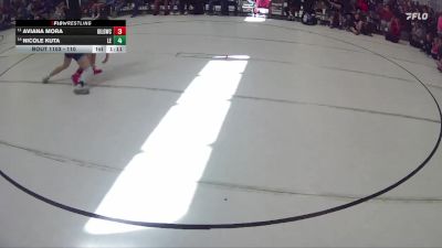 110 lbs Quarterfinal - Nicole Kuta, Lincoln East vs Aviana Mora, Grand Island Legacy Girls Wrestling Club