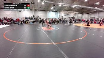 125 lbs Cons. Round 4 - Emma Ortiz, Prairie View vs Zoe Chamberlin, Chatfield