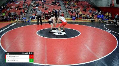 189 lbs Cons. Round 4 - Roman Smith, Albert Gallatin Hs vs Gage Marker, Mount Pleasant Area Hs