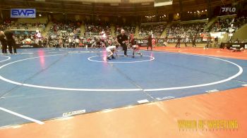 43 lbs Quarterfinal - Hayden Zemba, Steel Valley Renegades vs Kashton Kaylor, Team Aggression