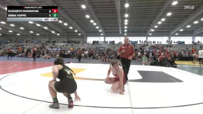 132 lbs Semifinal - Elizabeth Rosenstiel, AL vs Emma Hoppe, FL