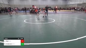 64 lbs Quarterfinal - Libertie Nigh, Ohio Crazy Goats vs Nessa Anderson, Metro Wrestling Academy