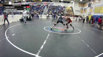 138 lbs Cons. Round 2 - Preston Millar, Jupiter vs Kaden Smith, Colonial