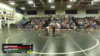 220 lbs Champ. Round 1 - Luke Wolgamott, Elmira/Crow vs Joseph Baynard, Phoenix