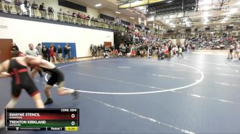 144 lbs Cons. Semi - Swayne Stencil, Marathon vs Trenton Kirkland, Hayward