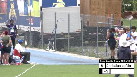Replay: Javelin - 2024 AAU Junior Olympic Games | Jul 29 @ 12 PM