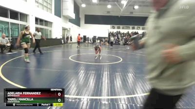 145 lbs Semifinal - Yareli Mancilla, Eisenhower vs Adelaida Fernandez, Birmingham