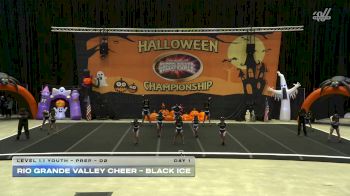 Rio Grande Valley Cheer - Black Ice [2025 L1.1 Youth - PREP - D2 Day 1] 2025 Cheer Power San Antonio Halloween Challenge