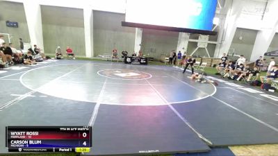 120 lbs Placement Matches (8 Team) - Alex Gau, Minnesota Red vs Audon Clark, Washington