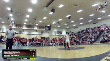 138 lbs Placement (16 Team) - Maverick Dubach, Adams Central vs Brantlyn Brady, Rochester
