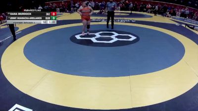 G-235 lbs Champ. Round 1 - Dana Murdock, G-Zanesville vs Jenny Huaracha-Arellanos, G-Olen. Orange