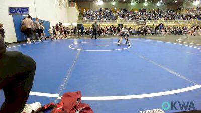 58 lbs Round Of 16 - Daxton Story, Hutchinson vs Jude Rivers, Barnsdall Youth Wrestling